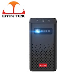 პროექტორი BYINTEK P20 Update Mini Smart DLP Projector WIFI Android 9.0 OS Bluetooth 5.0 1080P Supported Wireless Mirroring Built-in Battery 3D Outdoor Travel Cinema